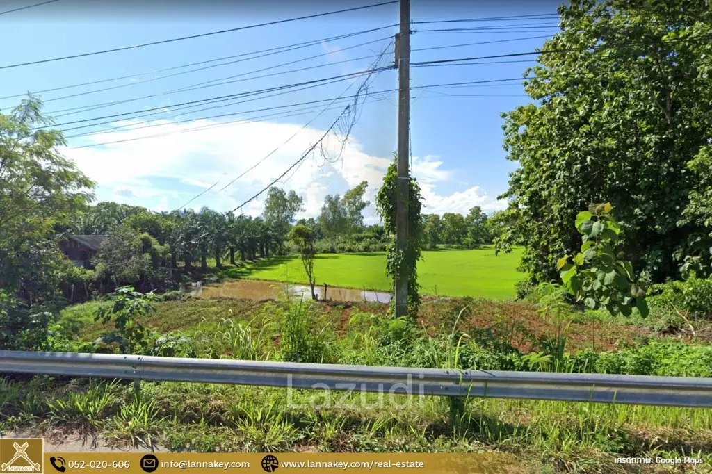 Good Location 23 Rai Land for Sale in Chiang Saen