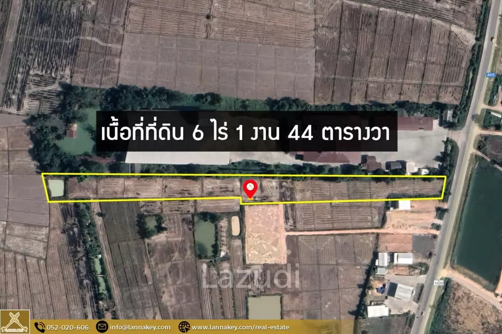Land for Sale for Business in Thoeng, Chiang Rai