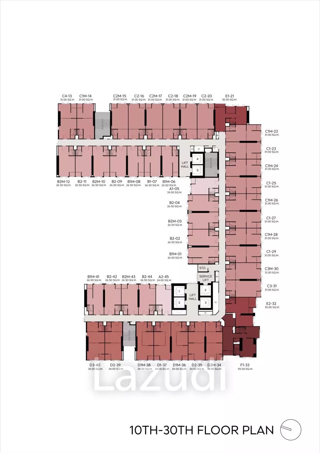 31 sqm 1 Bedroom Condo Aspire Sukhumvit-Rama 4 Phra Khanong Bangkok