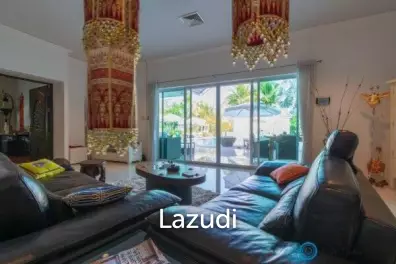 NATURAL LAKE HILL : Great Design + Quality 4 Bed Pool Villa on large end corner plot