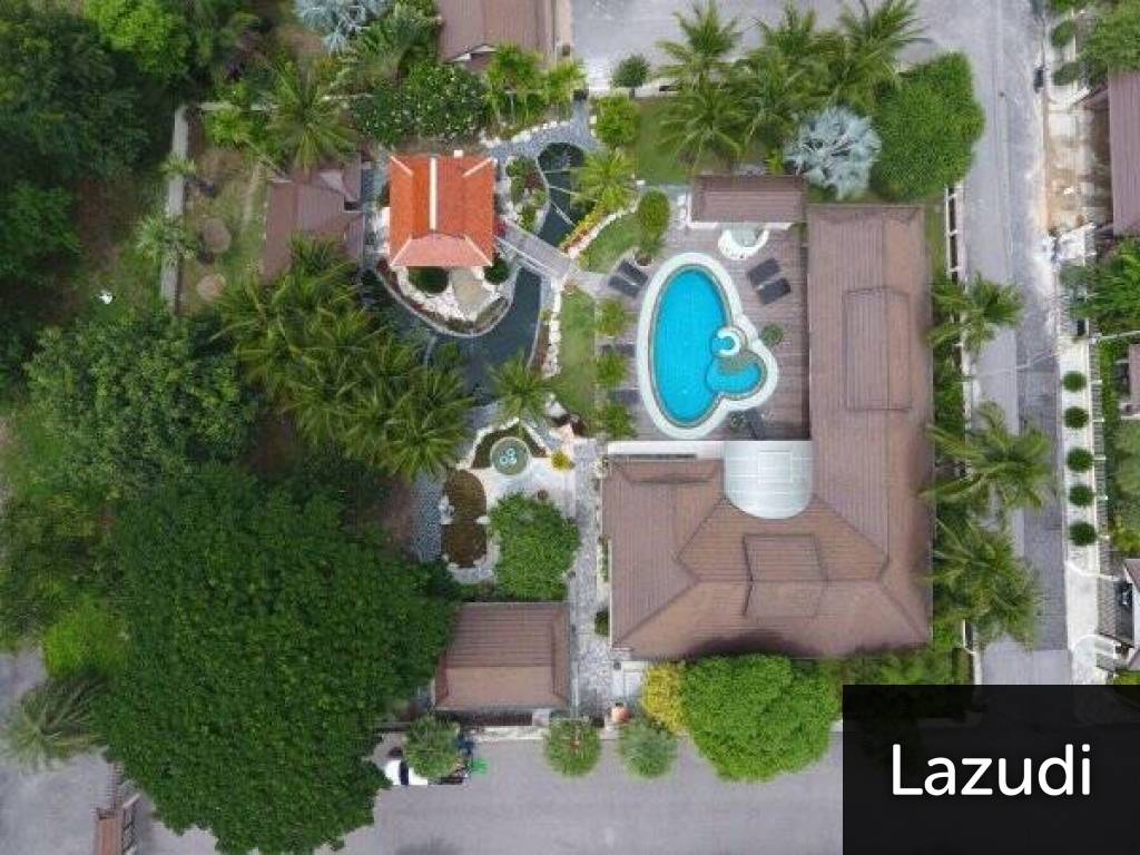 NATURAL LAKE HILL : Great Design & Quality 4 Bed Pool Villa on large end corner plot