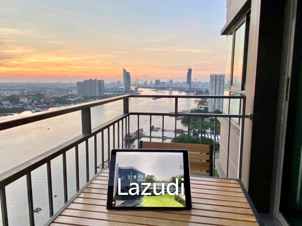 2 Bed 56 SQ.M. U Delight Residence Riverfront Rama 3