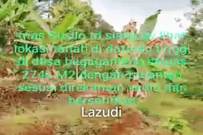 Tanah Kebun Durian Dijual di Mojokerto Sangat Murah BU Cepat Lokasi Dekat Universitas PGRI Adi Buana Mojokerto