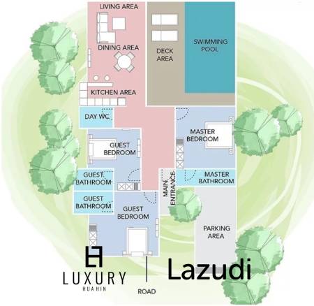 3 bed Villa 176 SQM, Panorama  Near Black Mountain