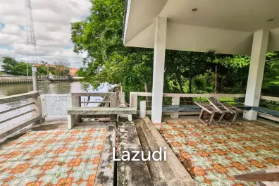 6 Bed8 Bath 800 Sqm Land for sale with a detached house with Bangkok Noi Canal For Sale