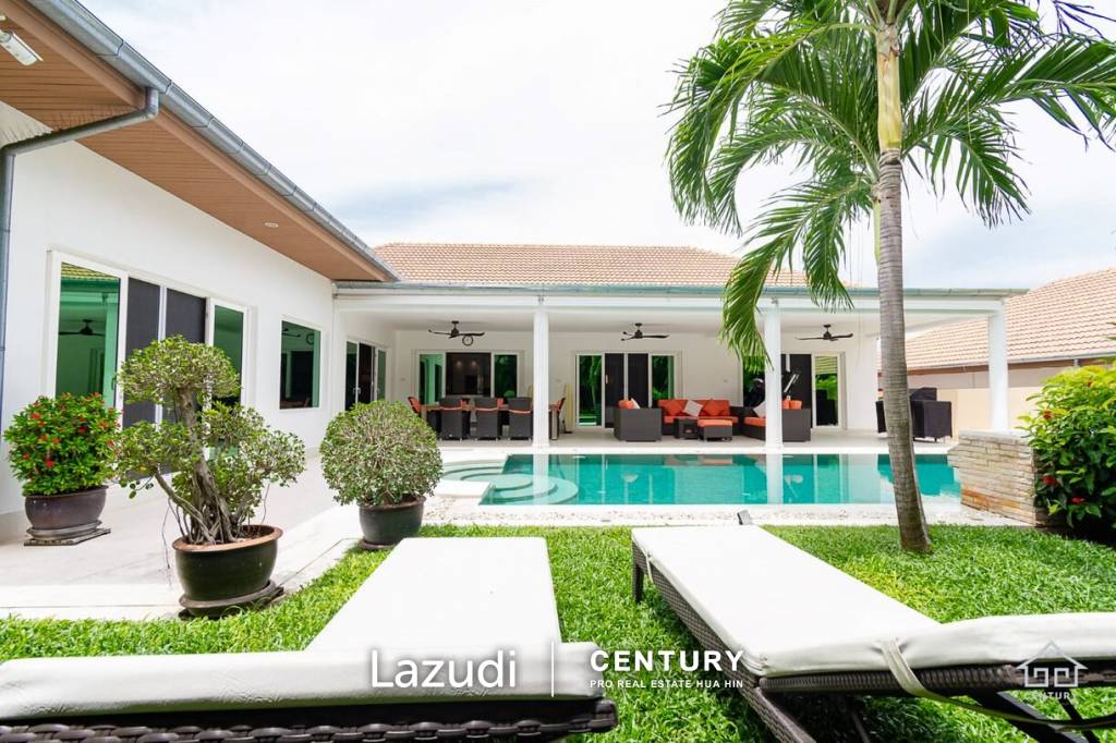 THE VIEWS :Great Quality 4 bed pool villa on elevated plot