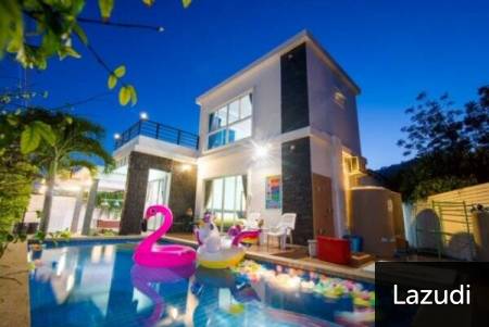 2 Storey pool villa in soi 6