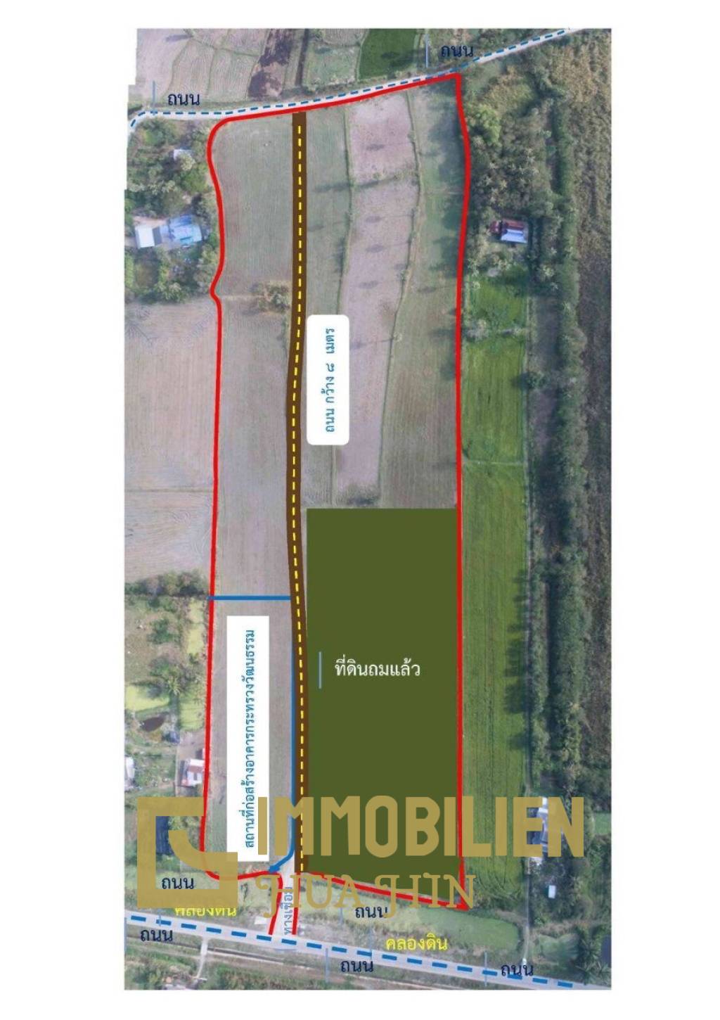 57,600 m² Atterrir Pour Vente