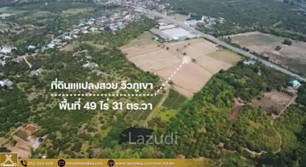 49 Rai Land for Sale and Mountain View