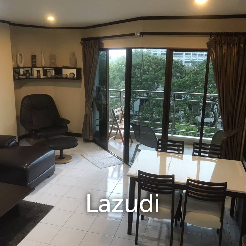 67 Sqm 2 Bed 1 Bath Condo for Rent at Baan Rabiang Chan