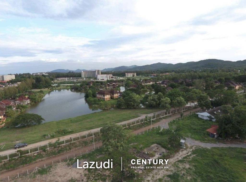 17 Rai of Ideal Investment land in Kao Takieb, walking distance from the beach