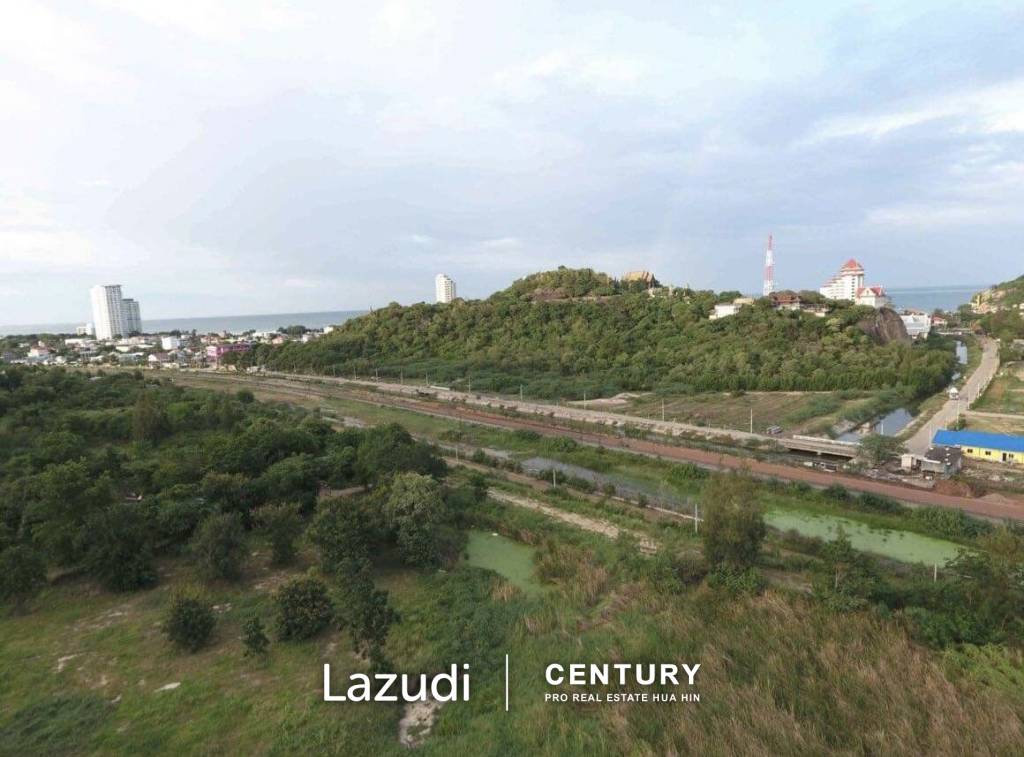 17 Rai of Ideal Investment land in Kao Takieb, walking distance from the beach