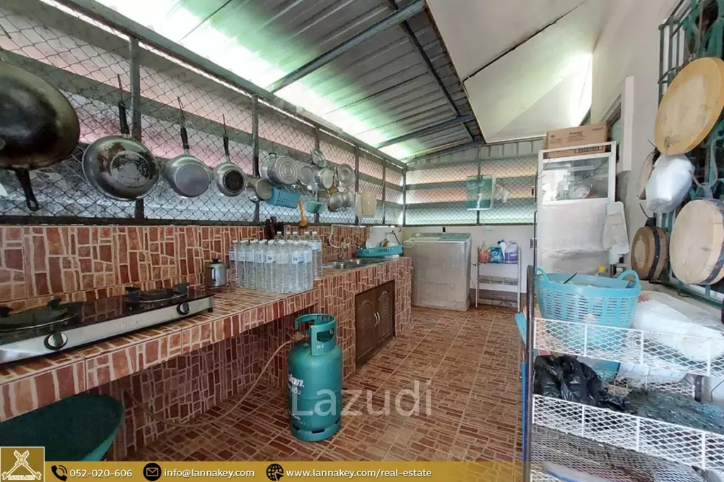 House for Sale Surrounded by Rice Fields View