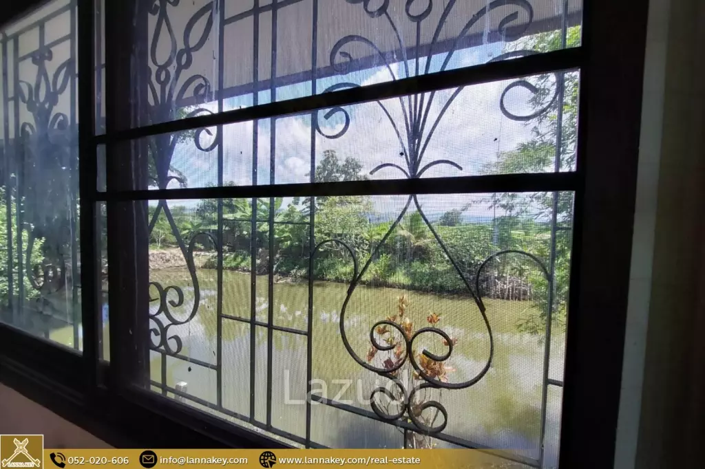 House for Sale Surrounded by Rice Fields View