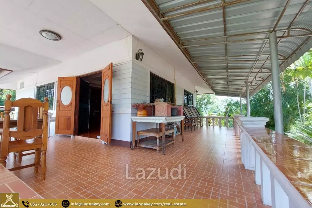 House for Sale Surrounded by Rice Fields View