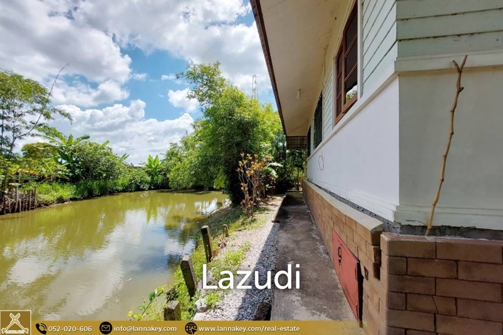House for Sale Surrounded by Rice Fields View