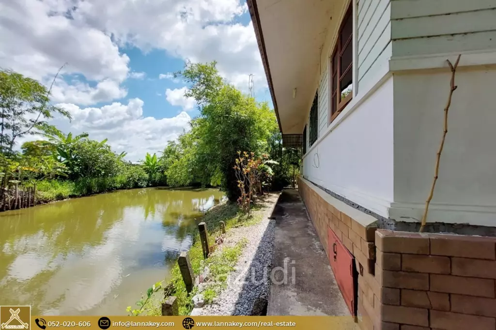 House for Sale Surrounded by Rice Fields View