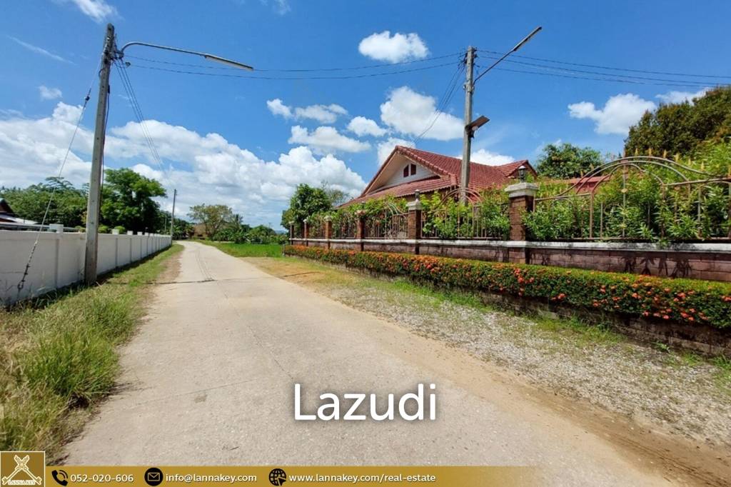 House for Sale Surrounded by Rice Fields View
