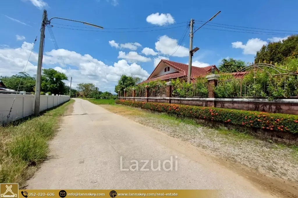 House for Sale Surrounded by Rice Fields View