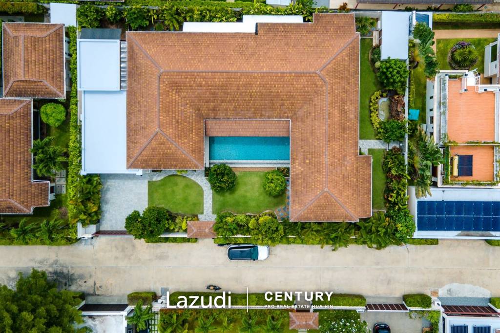 HILLSIDE HAMLET 6 : Beautiful 3 bed pool villa on good sized plot