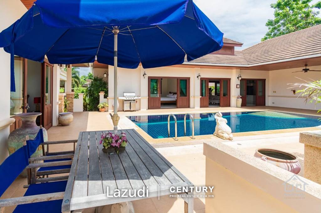 HILLSIDE HAMLET 3 : 4 bed pool villa on Premier Development