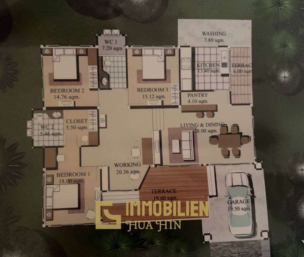 420 qm 3 Bett 2 Bad Villa Für Verkauf