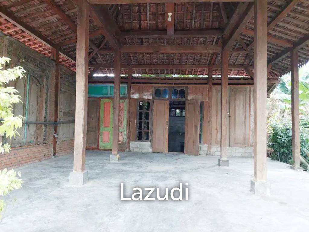 Dijual Tanah dan Rumah Joglo Antik di Kediri Dekat IAIN Kediri, RSUD Gambiran, Pasar Kandat, Bandara Kediri, SMAN 1 Kandat