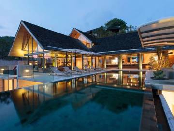 5 BED 6 BATH SEA VIEW VILLA - MILLIONAIRES ROW