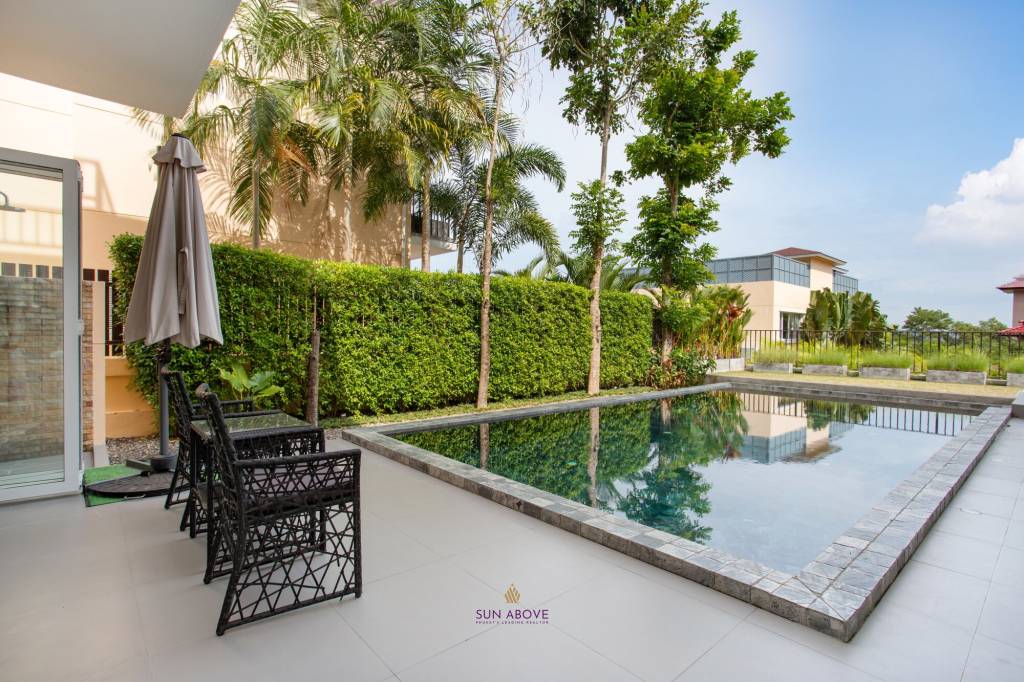 4 bed 5 bath sea view villa - Chalong