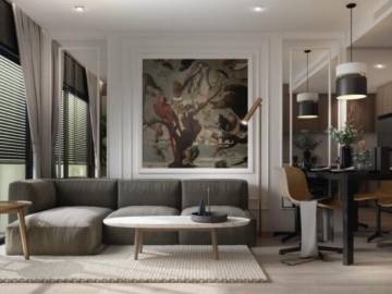 1 bed 54.34SQM, Noble Above Wireless Ruamrudee