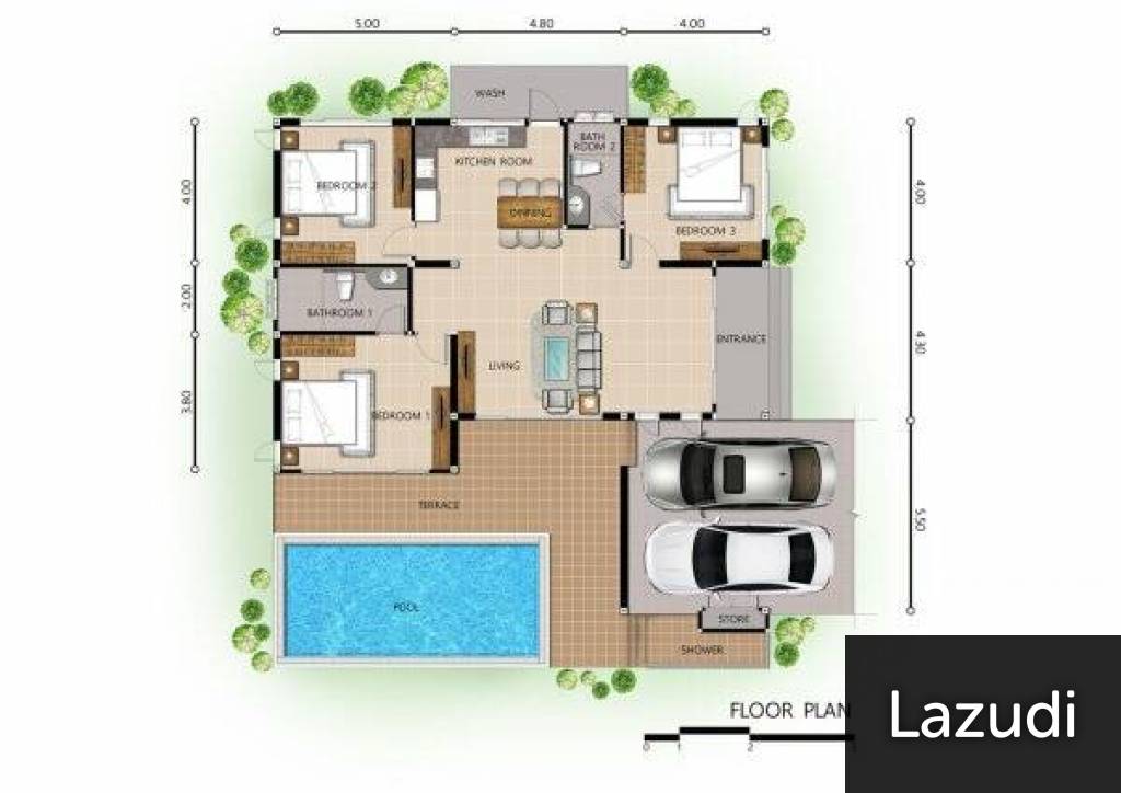 444 m² 3 Chambre 2 Salle de bain Villa Pour Vente