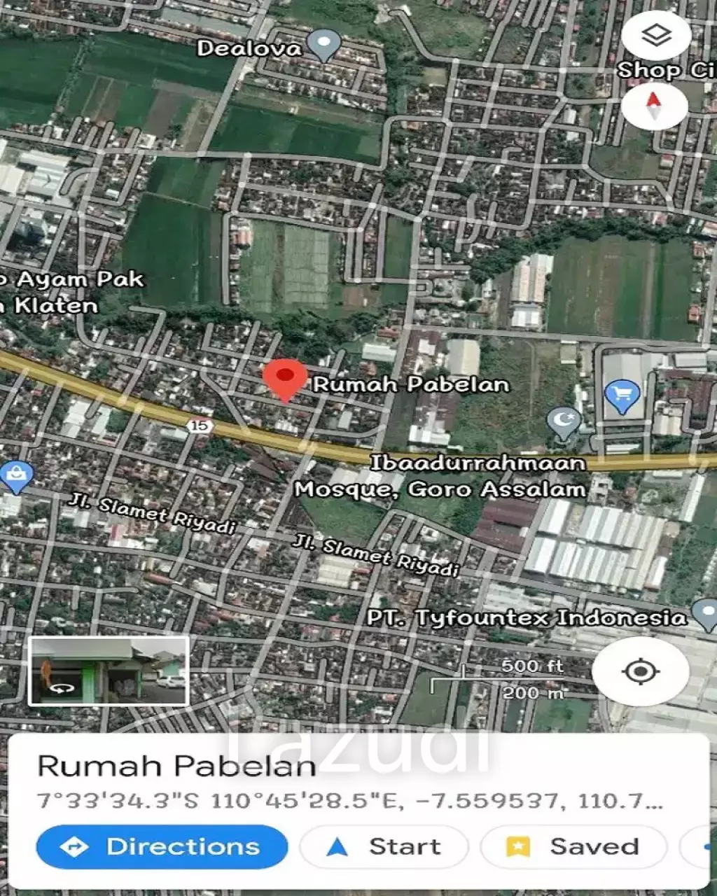 Rumah Dijual Dekat Mall Solo Square, Kampus UMS Solo, Kampus UNS, RS Universitas Sebelas Maret, Bandara Adi Soemarmo