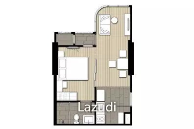1 Bedroom 1 Bathroom 35 SQ.M. Condo For Sale