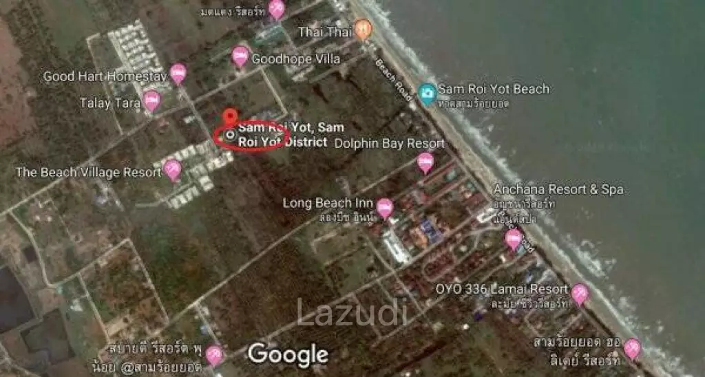 Beatiful land plot close to Sam Roi Yod beach 