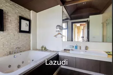 PANORAMA POOL vILLAS  : 2 storey 3 bed bali style villa