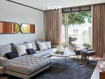 2 bed 90.53SQM, Noble Above Wireless Ruamrudee
