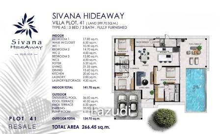 3 Bed 3 Bath Pool Villa for Sale Sivana Hideaway Phase 2