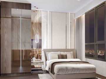 2 Bed 2 Bath 52.88 SQ.M KnightsBridge Collage Sukhumvit 107