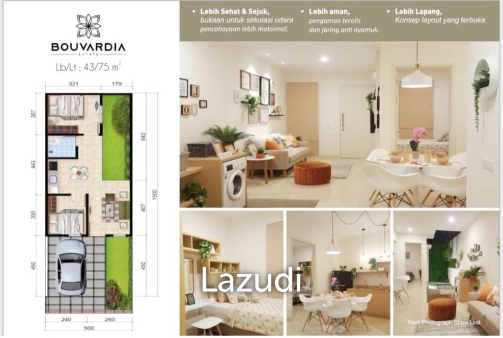 Rumah Dijual di Makassar Dekat RS Siloam Makassar, Phinisi Point Mall, GTC Mall, Universitas Atma Jaya Makassar, Pantai Losari