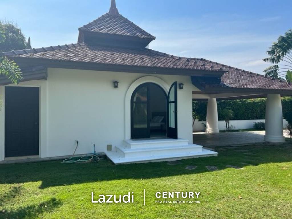 3 Bed Pool villa with big land plot