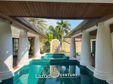 3 Bed Pool villa with big land plot