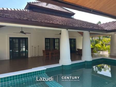 3 Bed Pool villa with big land plot