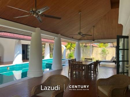 3 Bed Pool villa with big land plot