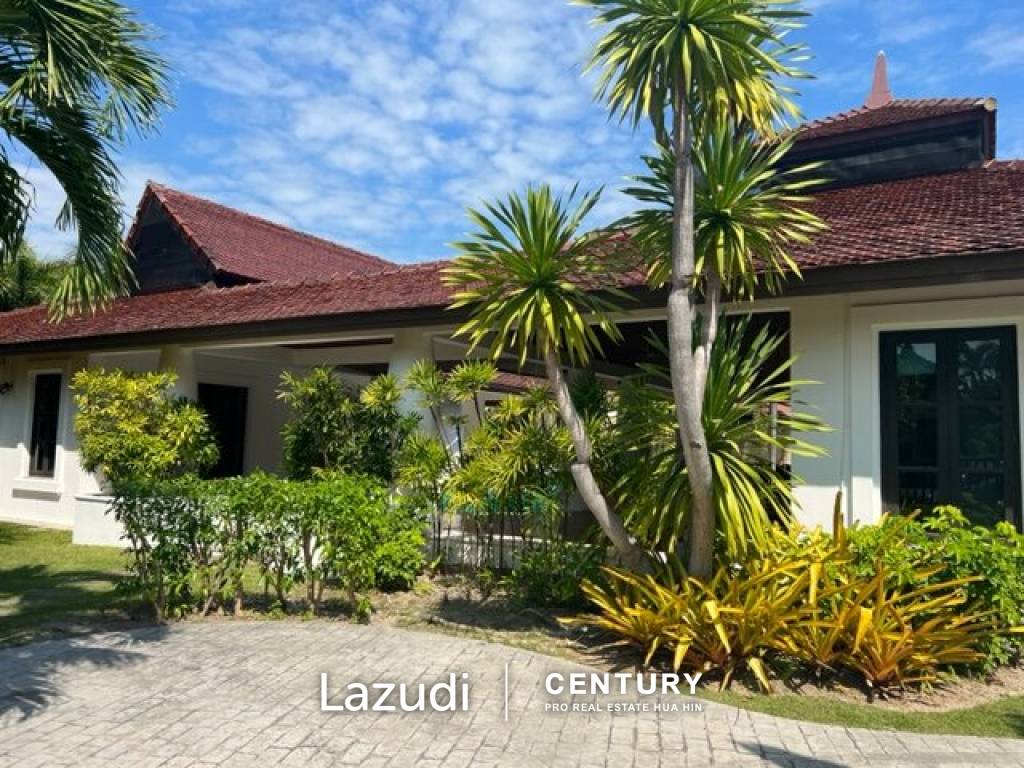 3 Bed Pool villa with big land plot