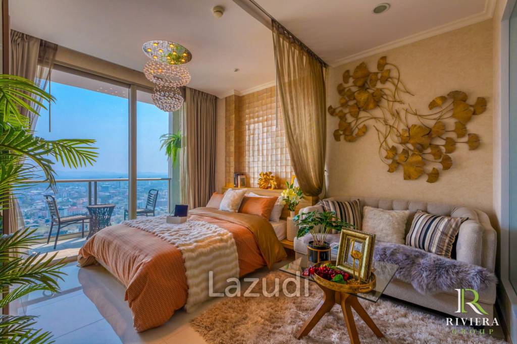 Studio 1 Bath 31.77 SQ.M The Riviera Wongamat Beach