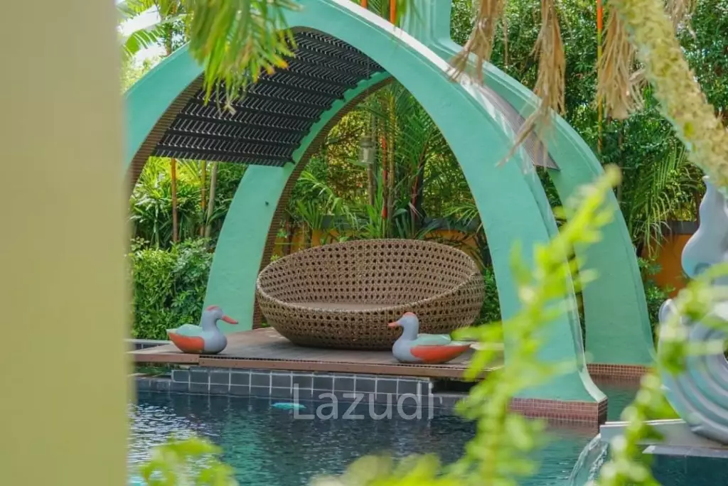 Beautiful House Thai Bali style for Rent!!