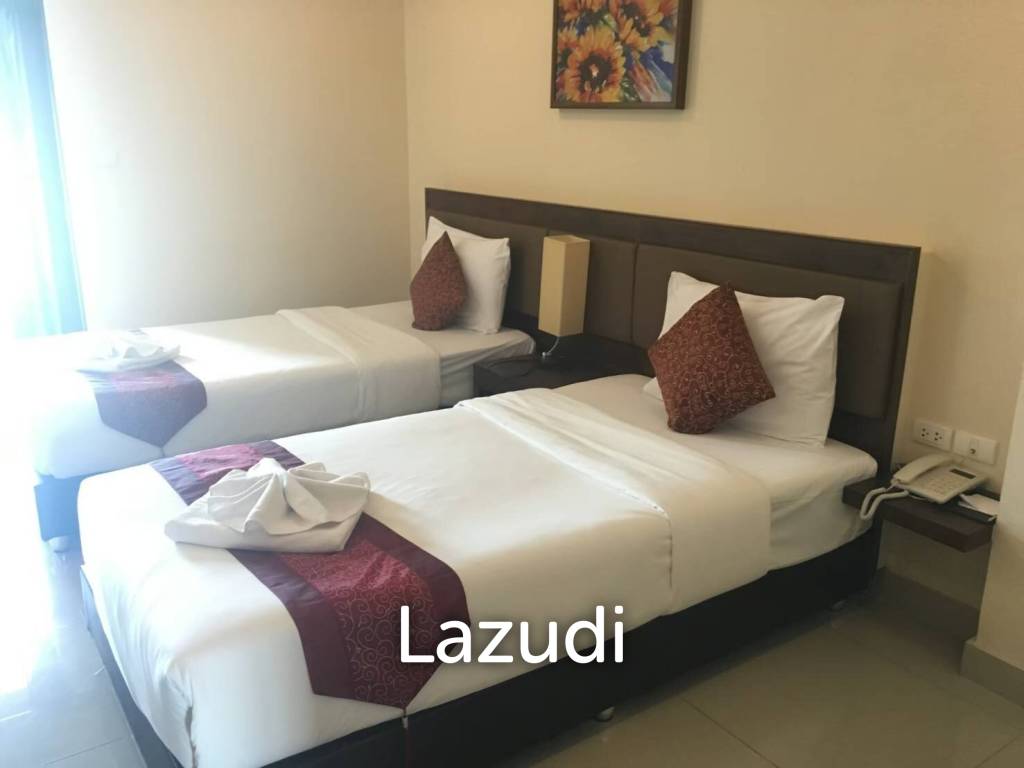 Modern 72-Room Hotel in Central Pattaya for Rent