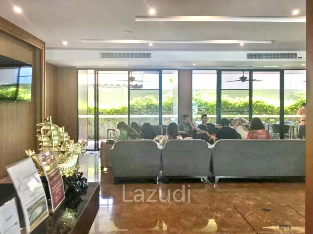 Modern 72-Room Hotel in Central Pattaya for Rent