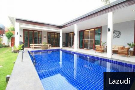 LOTUS VILLA : Good value 3 bed pool villa