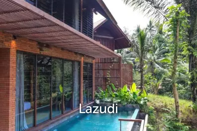Brand new valley river view development in Ubud